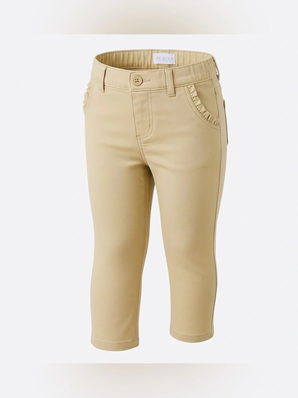 The Children's Place Girl’s Adorable Khakis with Ruffled Pockets - Size 4T